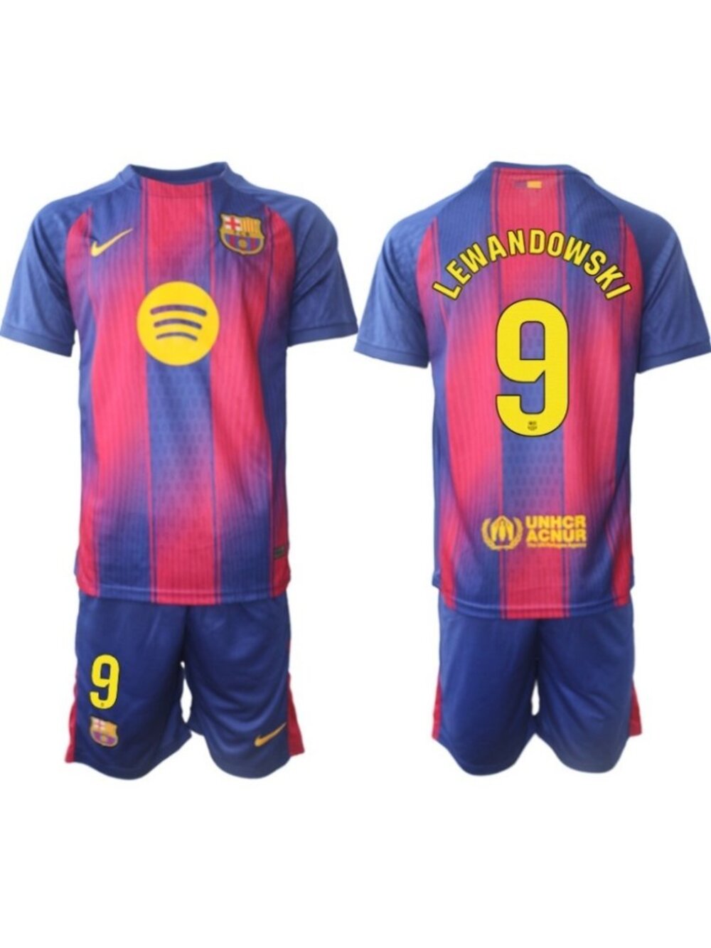 Robert Lewandowski Home Soccer Jersey Suit